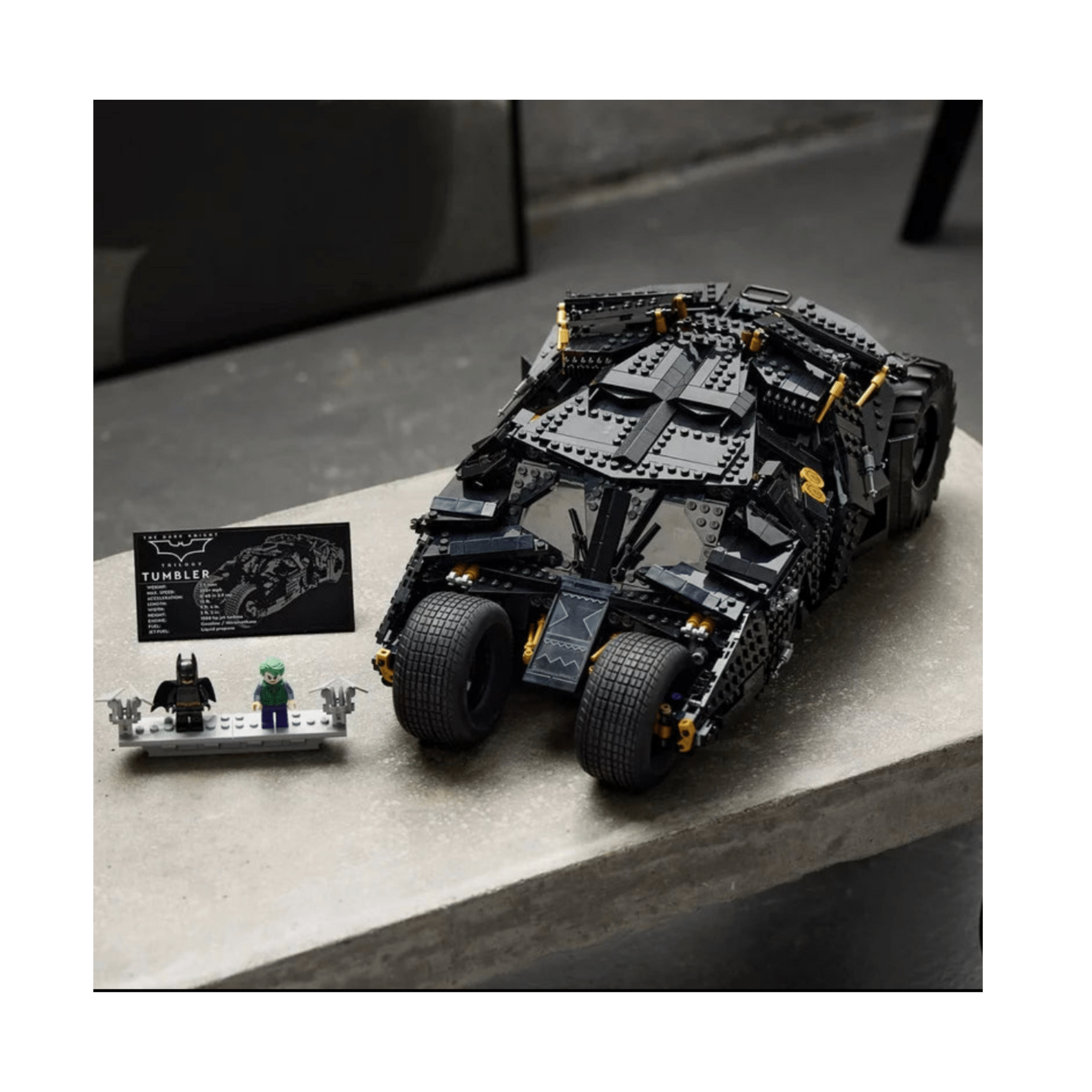 LEGO DC THE Batman Batmobile Tumbler 76240 Building Kit (2,049 Pieces) - LOW&BEHOLD