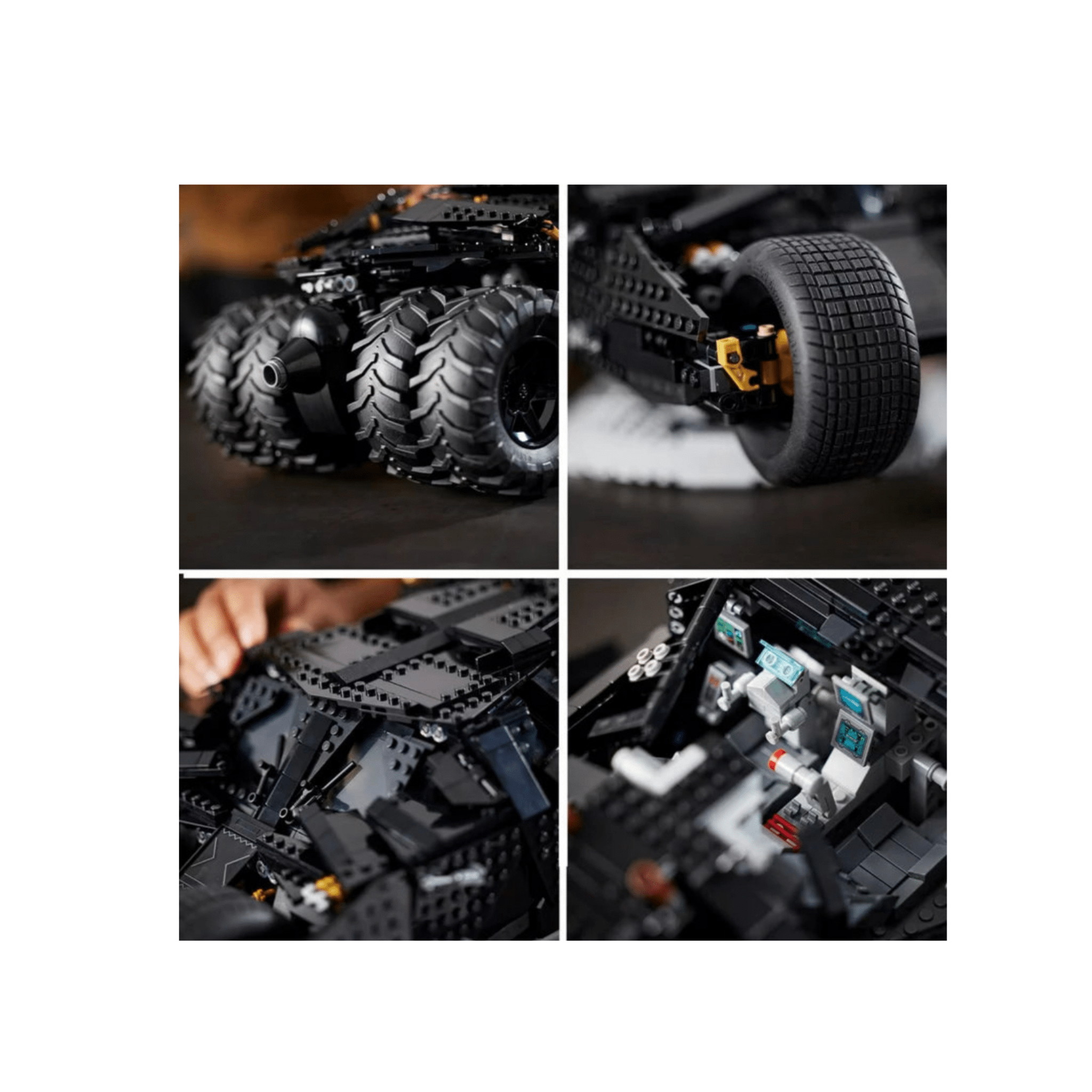 LEGO DC THE Batman Batmobile Tumbler 76240 Building Kit (2,049 Pieces) - LOW&BEHOLD