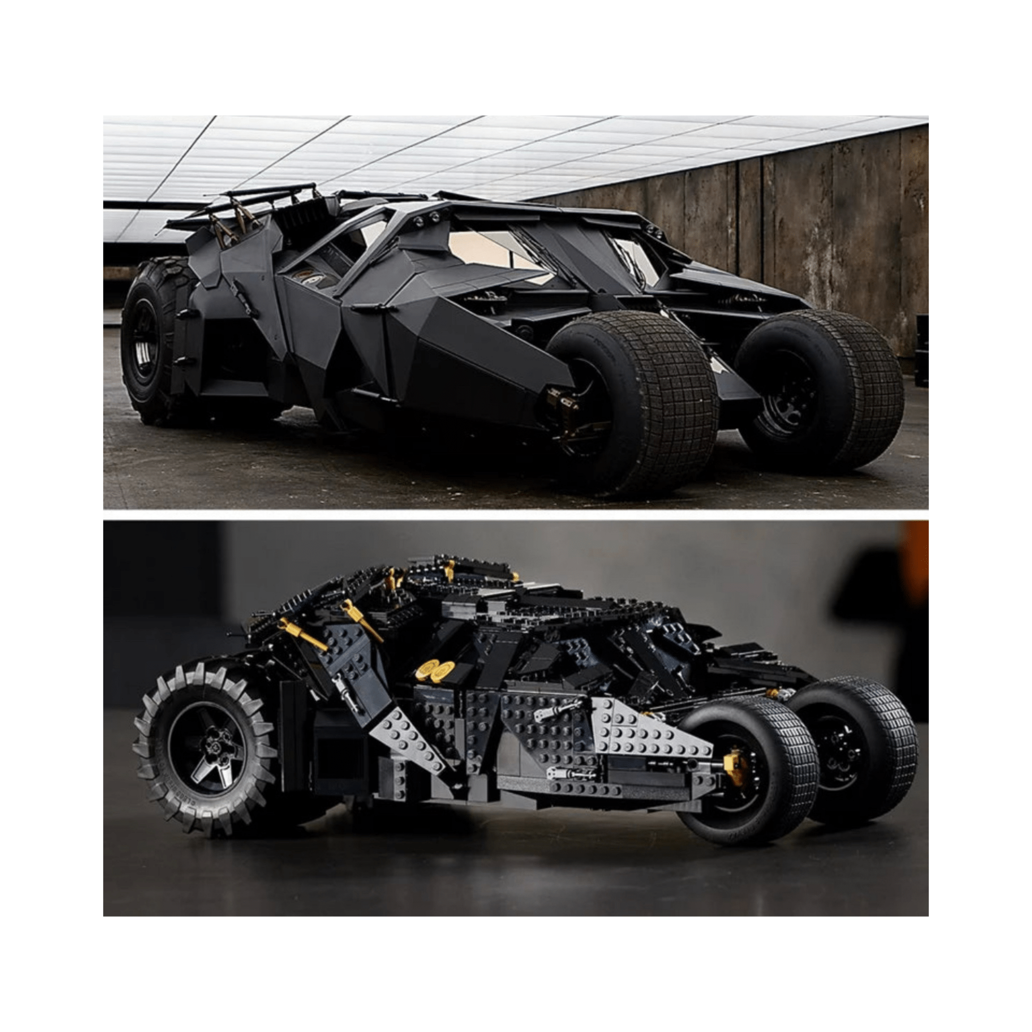 LEGO DC THE Batman Batmobile Tumbler 76240 Building Kit (2,049 Pieces) - LOW&BEHOLD