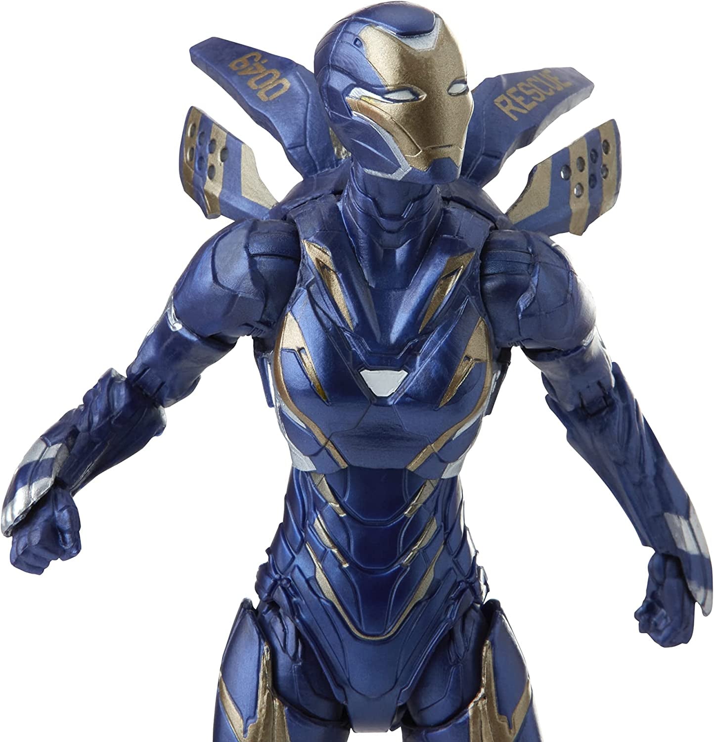 Marvel Legends Series 6-Inch Scale Action Figure Toy Captain and Rescue Armor 2-Pack, Infinity Saga Character, Premium Design, 2 Figures and 12 Accessories (Exclusive) - LOW&BEHOLD