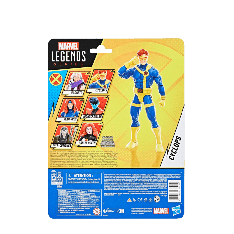 Marvel Legends Series Cyclops, X-Men ‘97 Collectible 6-Inch Action Figure - LOW&BEHOLD
