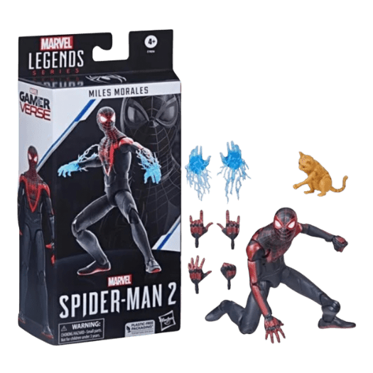 Marvel Legends Spider-Man 2 GamerVerse Miles Morales Spiderman Hasbro Figure - LOW&BEHOLD