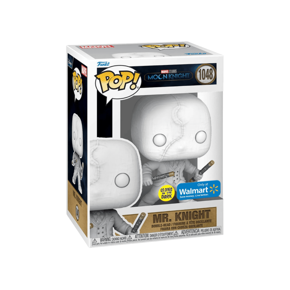 Marvel Moon Knight Mr Knight Glow in the Dark Pop! Vinyl Collectible Figure - Limited Edition Exclusive - LOW&BEHOLD