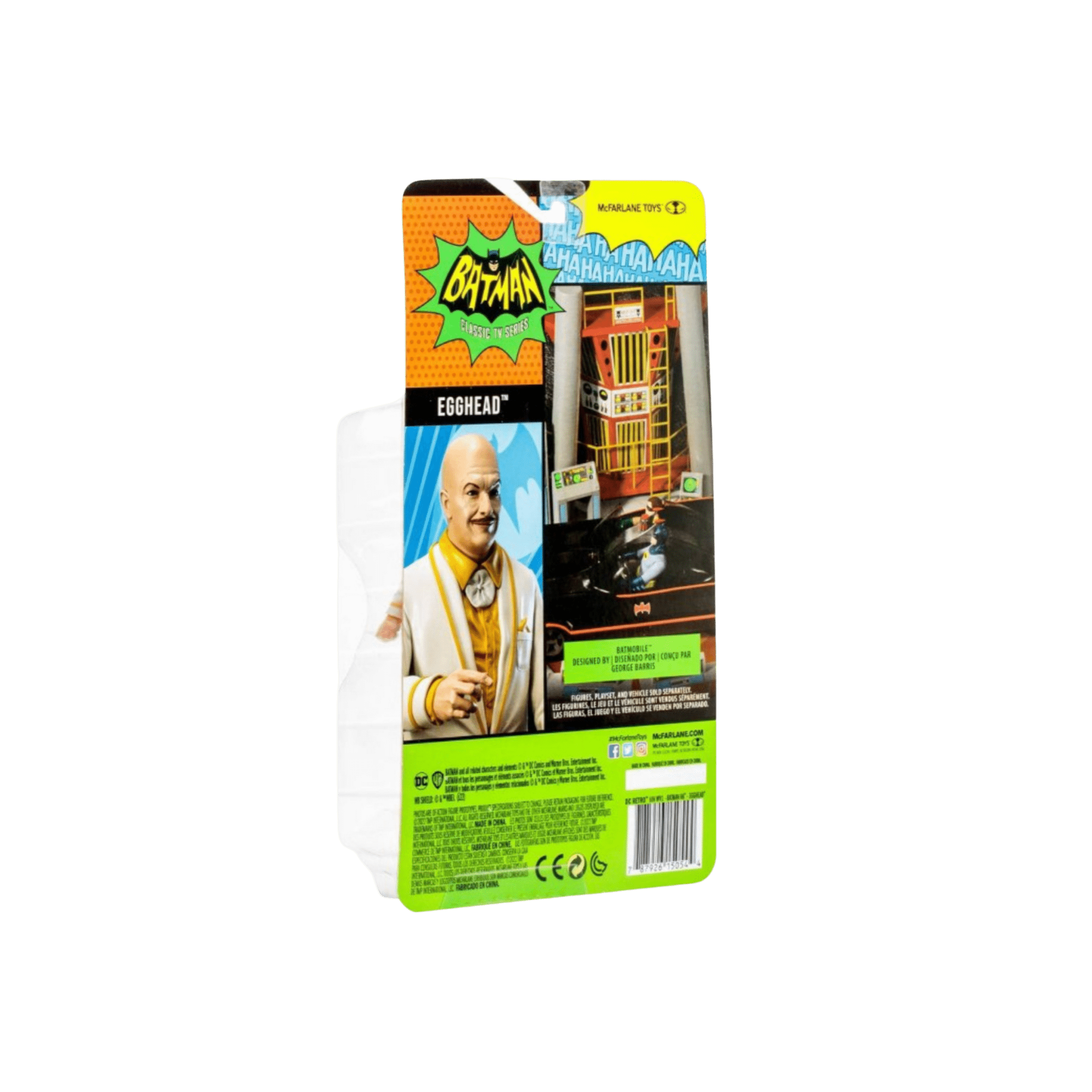 McFarlane Toys DC Retro Batman 66 - Egg Head 6" Figure - LOW&BEHOLD