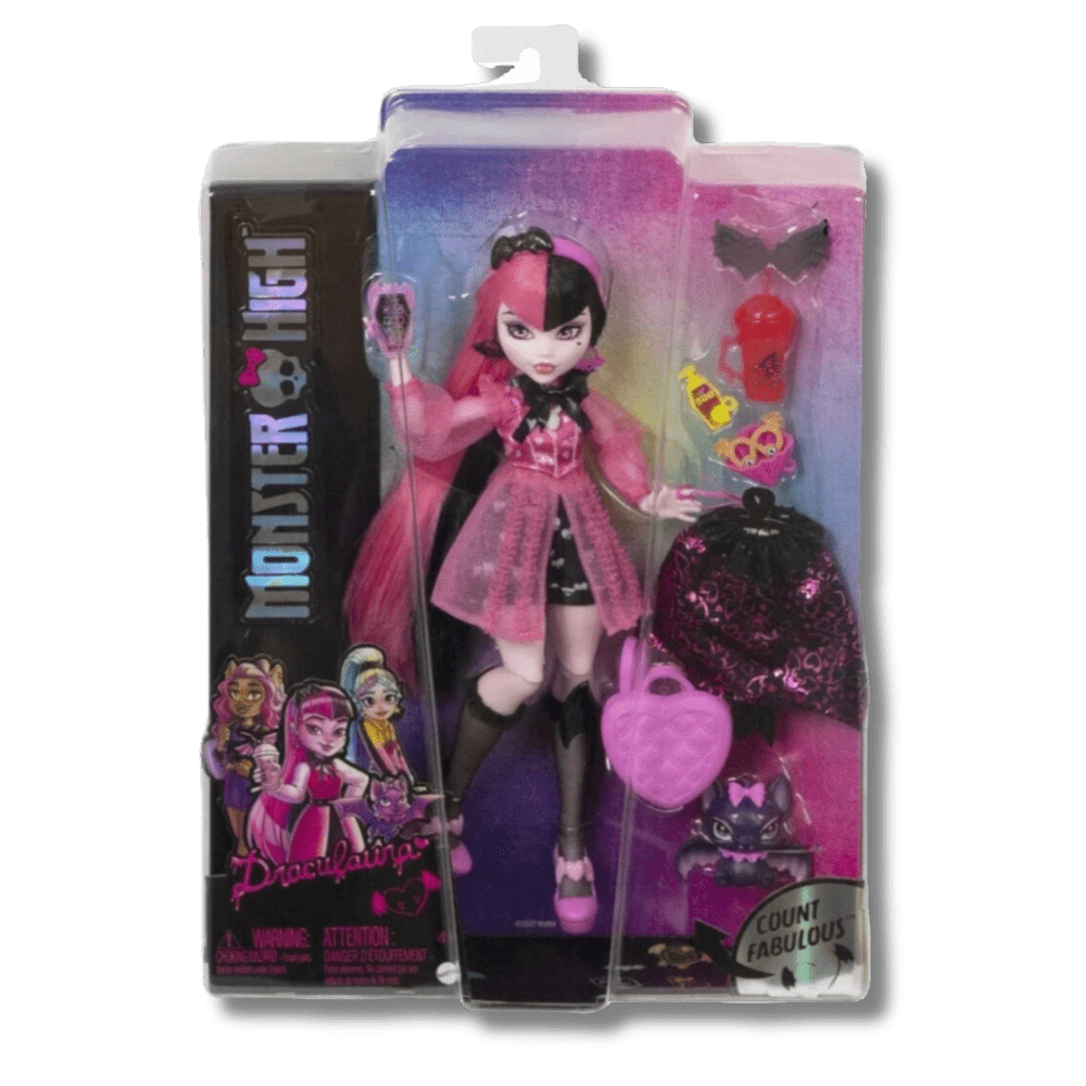 MGA LOL Surprise Monster High Draculaura Fashion Doll - LOW&BEHOLD