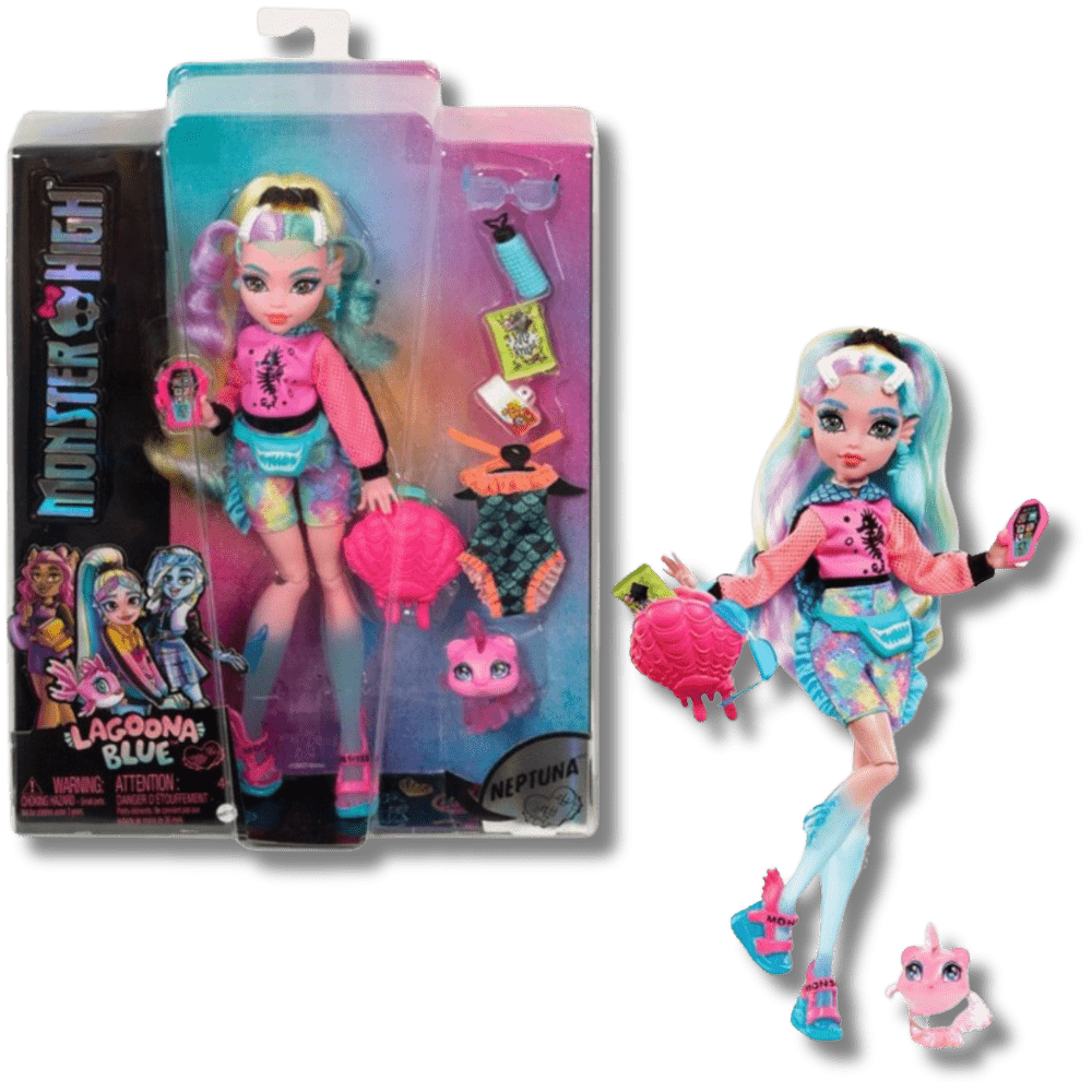 MGA LOL Surprise Monster High Lagoona Blue - LOW&BEHOLD