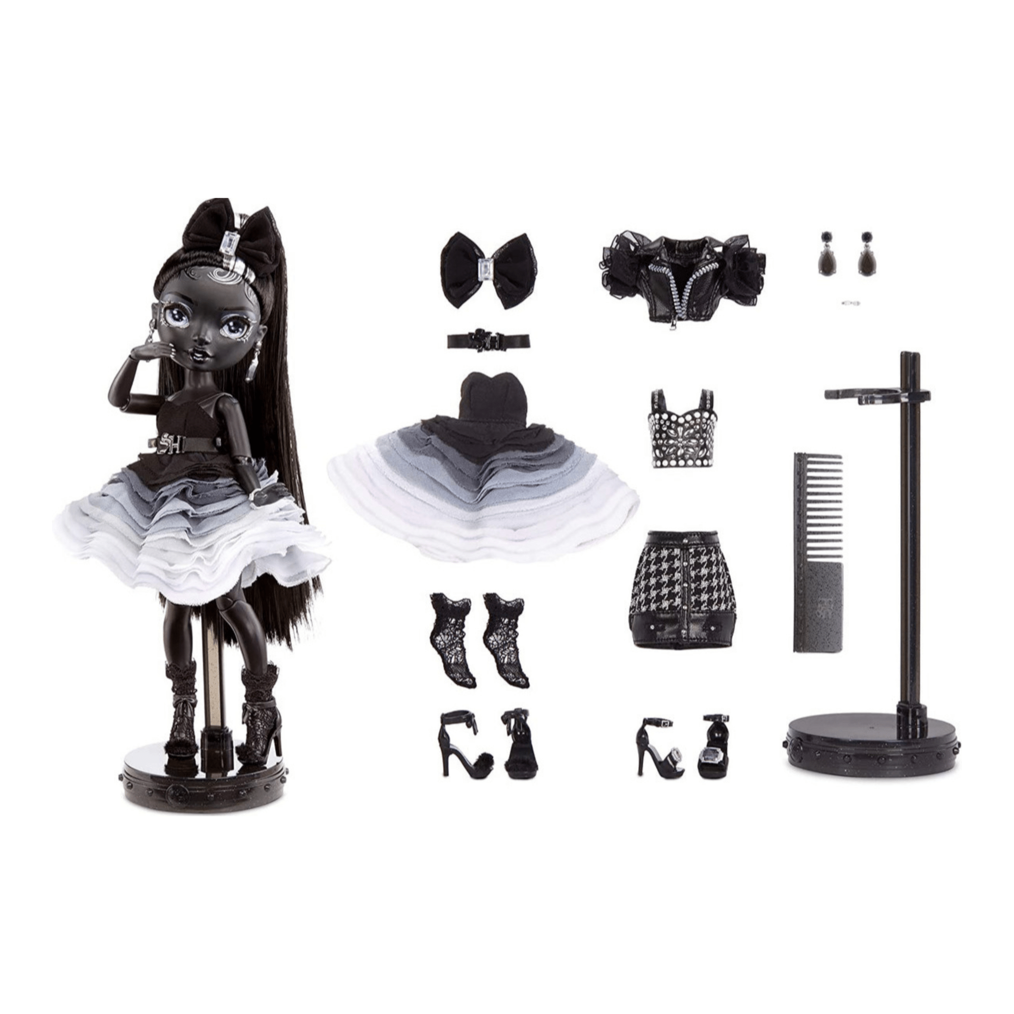 MGA Rainbow High Shadow Series 1 Shanelle Onyx - LOW&BEHOLD