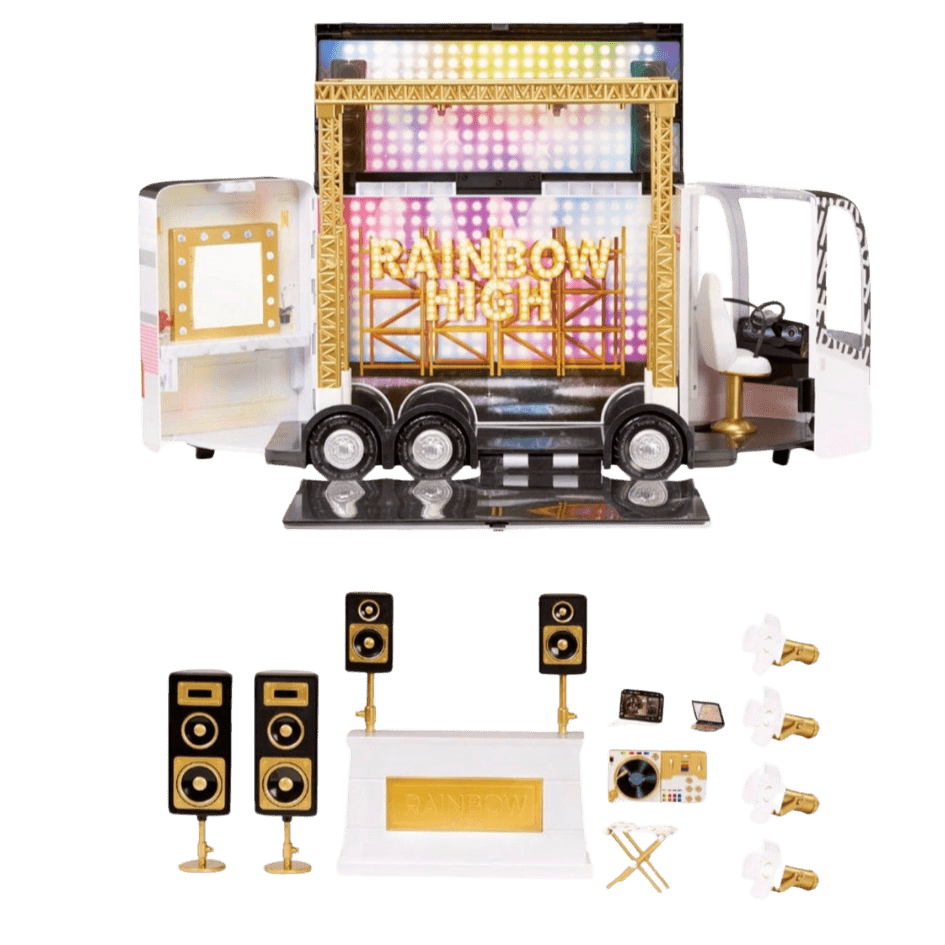 Tentpole Playset Rainbow Vision World Tour Bus MGA Rainbow High LOL Surprise!
- LOW&BEHOLD