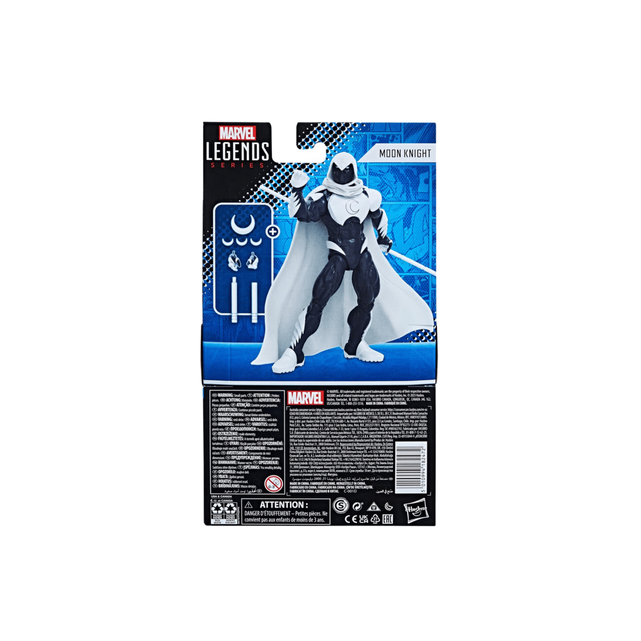 Moon Knight Marvel Legends Series 6-Inch Action Figure - LOW&BEHOLD