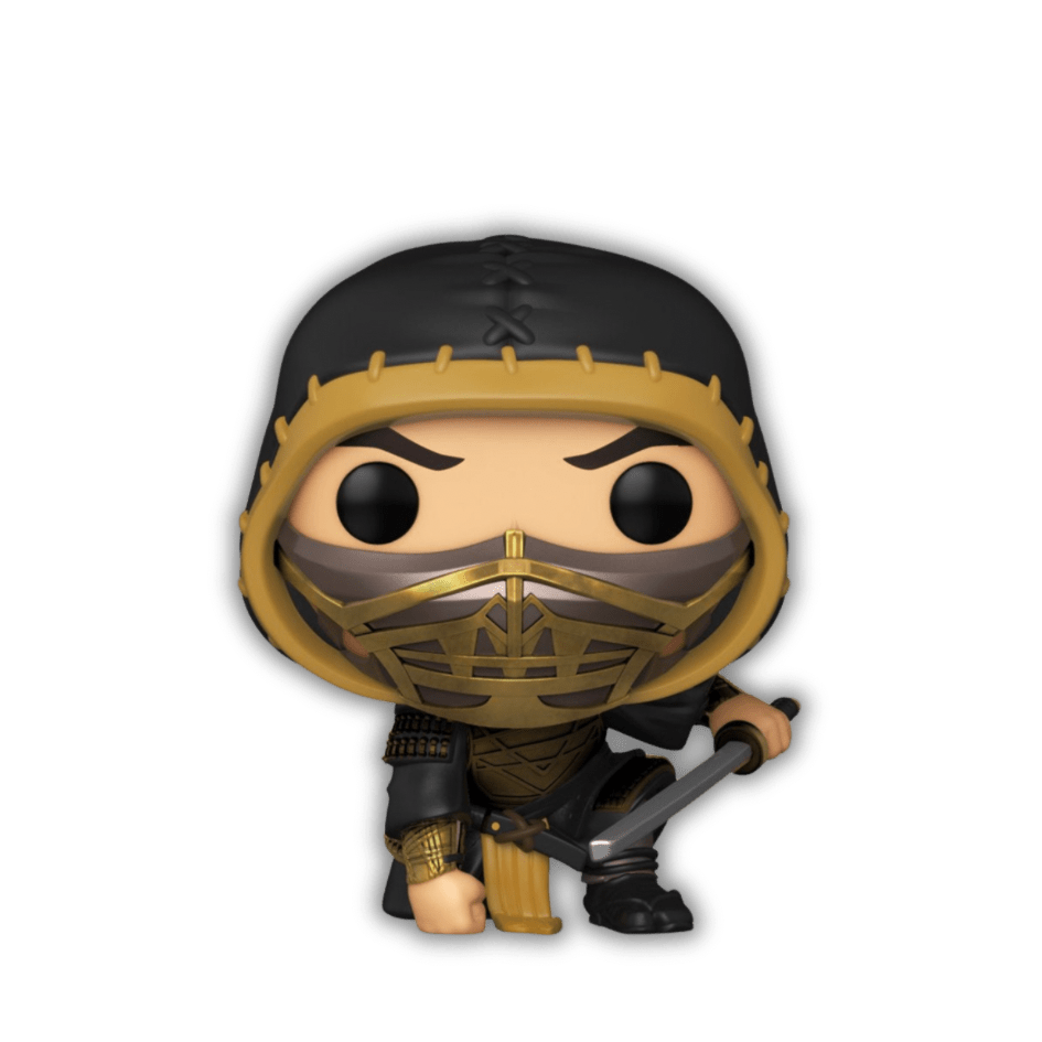 Mortal Kombat - Scorpion Funko POP! Movies: (Action Pose) - Exclusive #1058 - LOW&BEHOLD