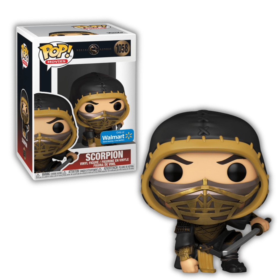 Mortal Kombat - Scorpion Funko POP! Movies: (Action Pose) - Exclusive #1058 - LOW&BEHOLD