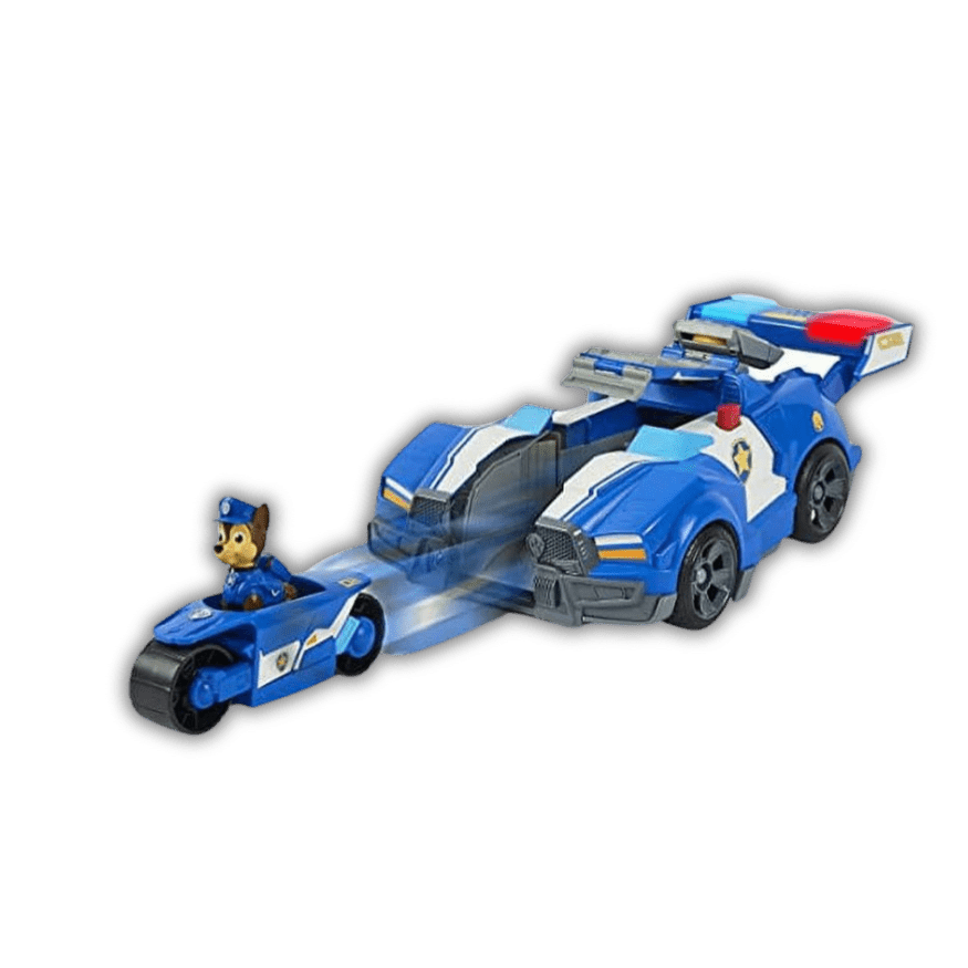 Nickelodeon Paw Patrol, Chase 2-In-1 Transforming Movie City Cruiser - LOW&BEHOLD