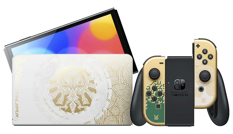 NINTENDO SWITCH-OLED MODEL - The Legend of Zelda : Tears of the Kingdom Edition - LOW&BEHOLD