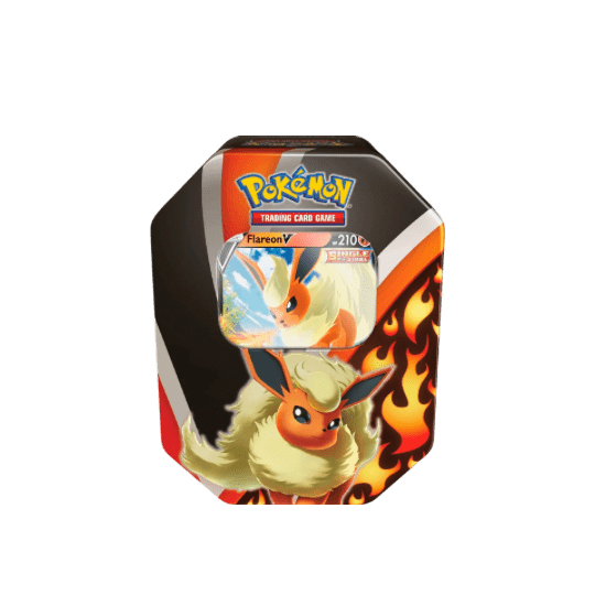 Pokémon TCG: Eevee Evolutions Evolving skies Tins - Jolteon V, Flareon V, & Vaporeon V (SWSH07) - LOW&BEHOLD