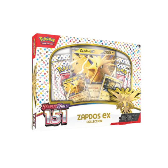 Pokémon TCG: Scarlet & Violet - 151 Collection - Zapdos ex - LOW&BEHOLD