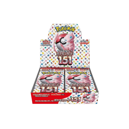 Pokémon TCG: Scarlet & Violet Booster Pack Pokemon 151 BOX sv2a Japanese expasion pack - LOW&BEHOLD