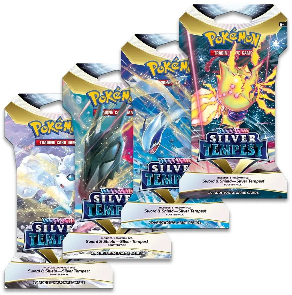 Pokemon TCG: Sword and Shield Silver Tempest Sleeved Booster Pack(Styles may vary) - LOW&BEHOLD