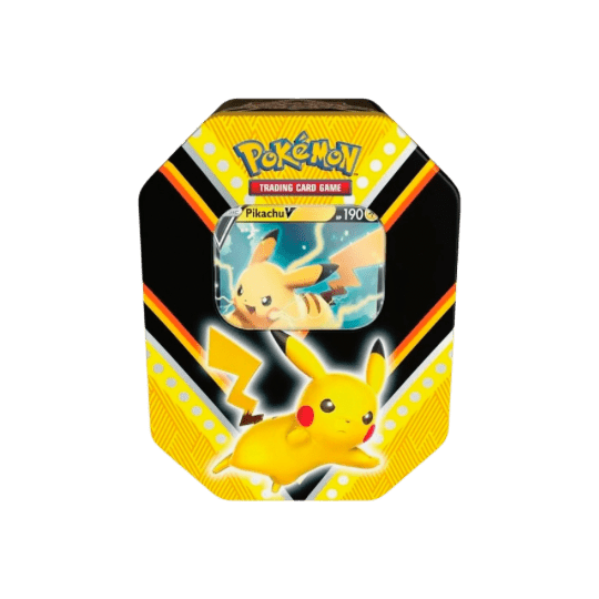Pokemon TCG: V Power Tins - Pikachu V, Eternatus V, and Eevee V - LOW&BEHOLD