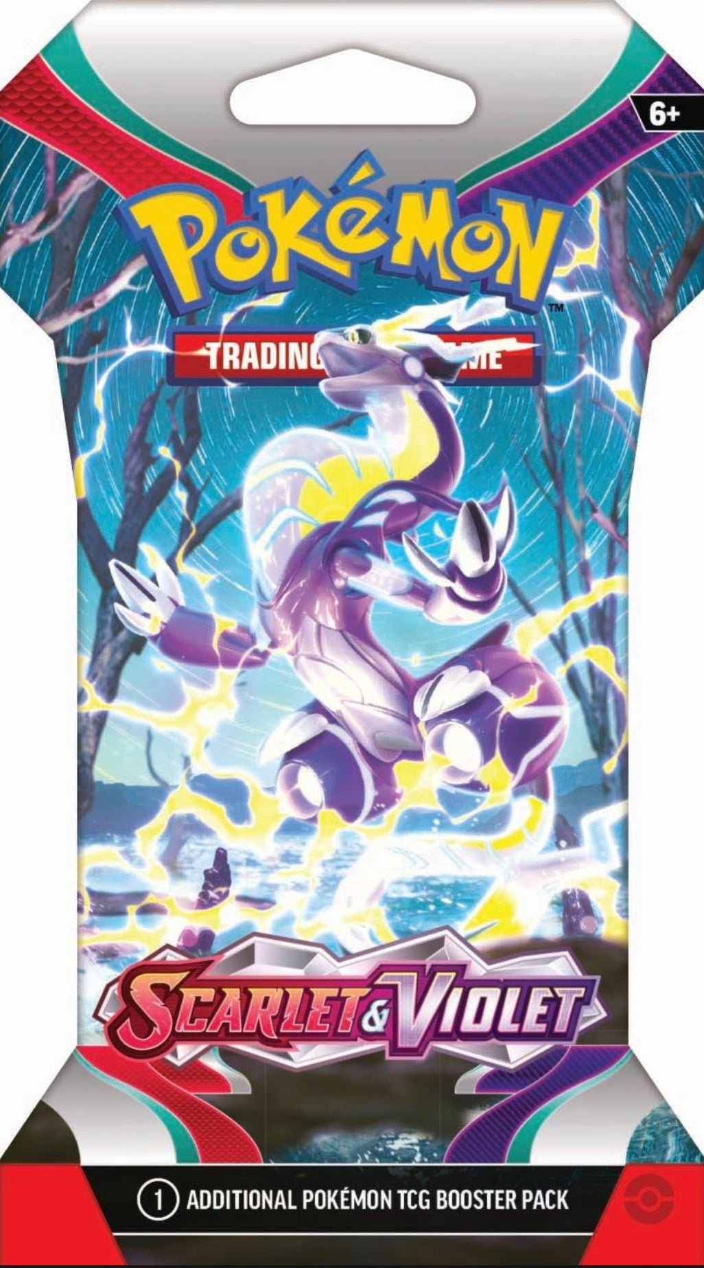 Pokemon Trading Card Game: Scarlet and Violet Sleeved Booster Pack (styles may vary) - LOW&BEHOLD