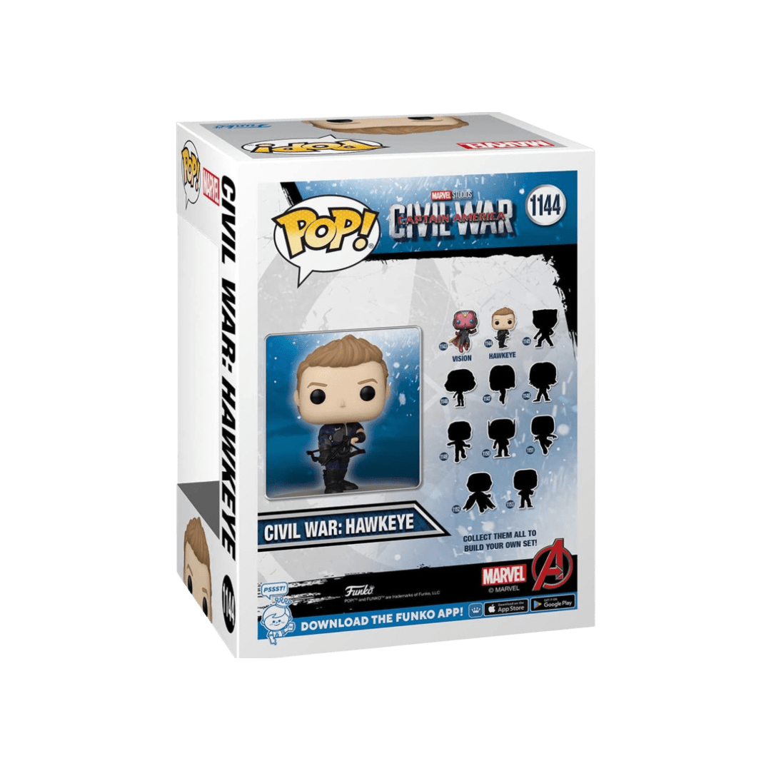 Pop! Marvel: Captain America: Civil War Build a Scene - Hawkeye, Amazon Exclusive, Figure 2 of 12 - LOW&BEHOLD