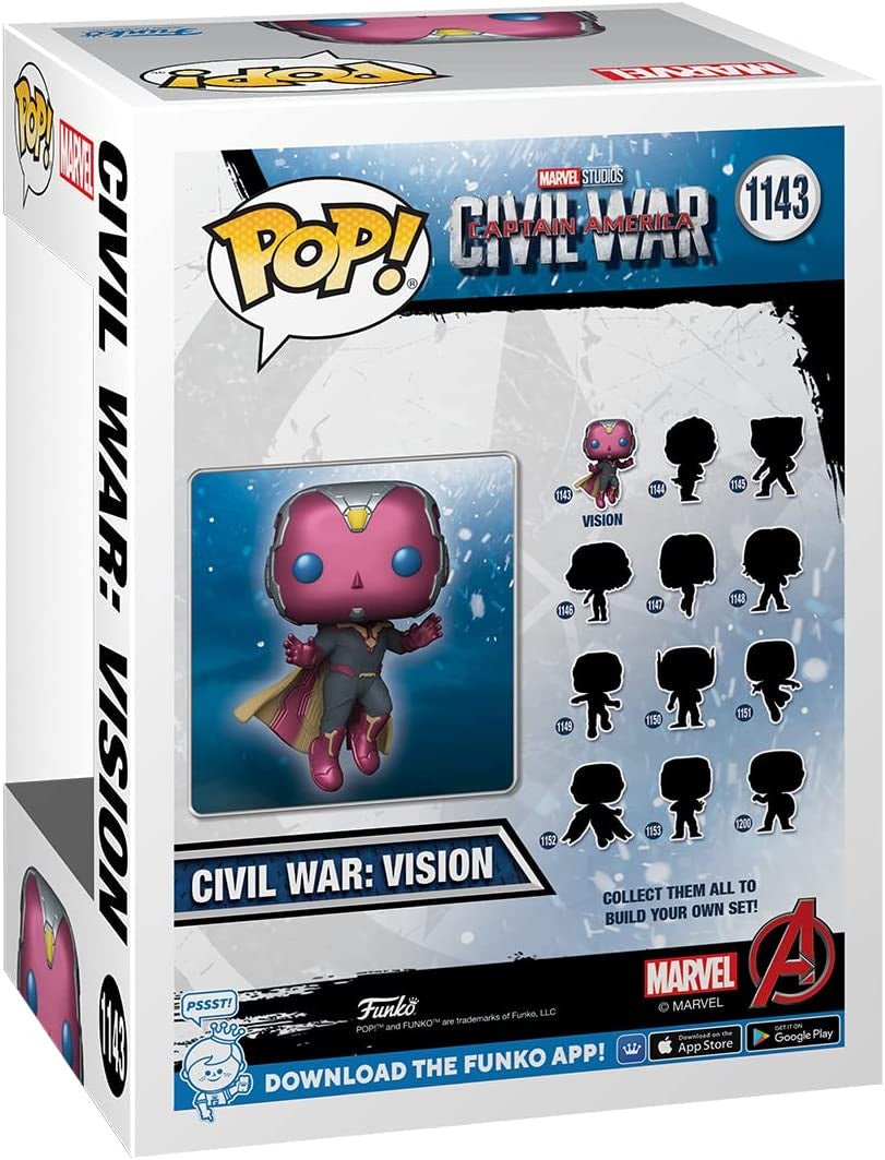Pop! Marvel: Captain America: Civil War Build a Scene - Vision, Amazon Exclusive, Figure 1 of 12 - LOW&BEHOLD
