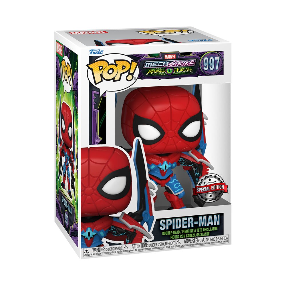 Pop! Marvel: Monster Hunters Spider-Man Walmart Exclusive #997 - LOW&BEHOLD
