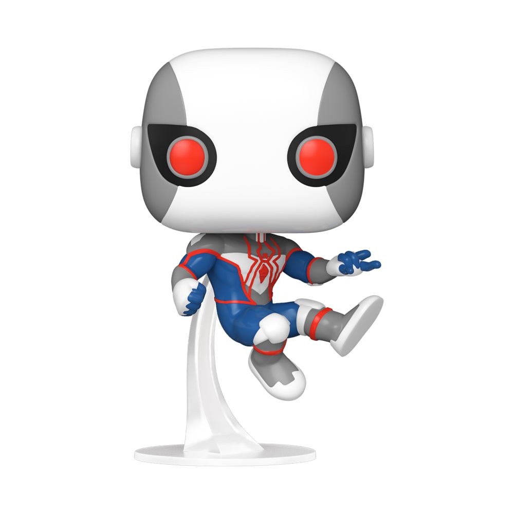 Pop! Marvel: Spider-Man Bug-Eyes Armor Vinyl Bobblehead (Winter 2022 Shared Convention Exclusive) - LOW&BEHOLD