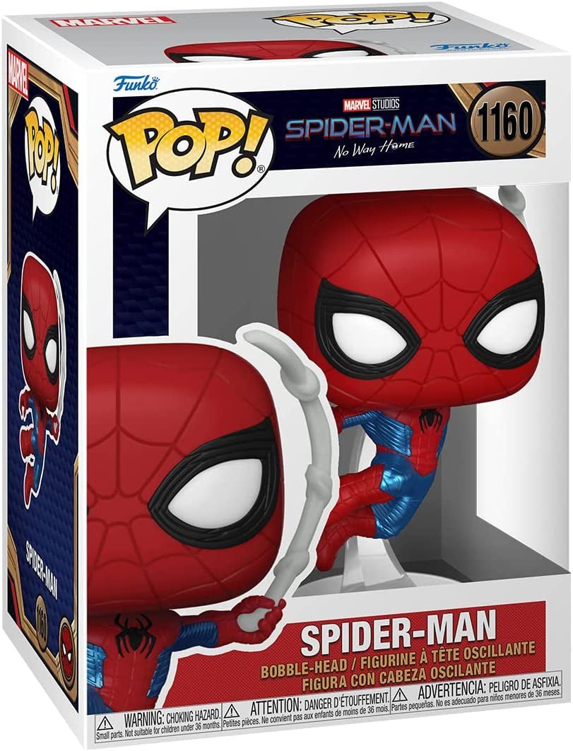Pop! Marvel: Spider-Man: No Way Home - Spider-Man in Finale Suit - LOW&BEHOLD