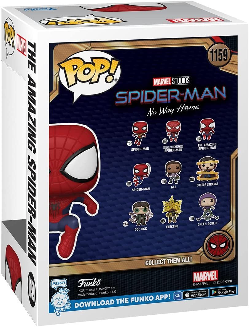 Pop! Marvel: Spider-Man: No Way Home - the Amazing Spider-Man - LOW&BEHOLD