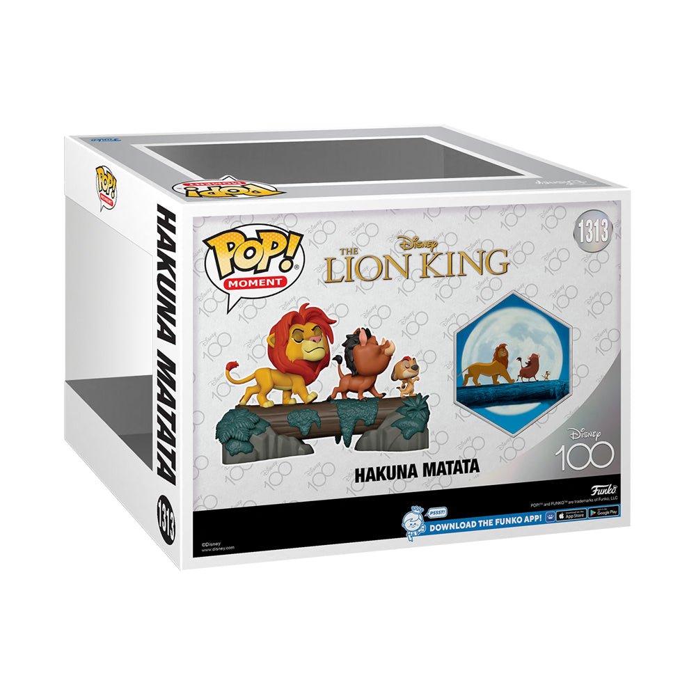 Pop! Moments: Lion King - Hakuna Matata Vinyl Figure (Walmart Exclusive) #1313 - LOW&BEHOLD