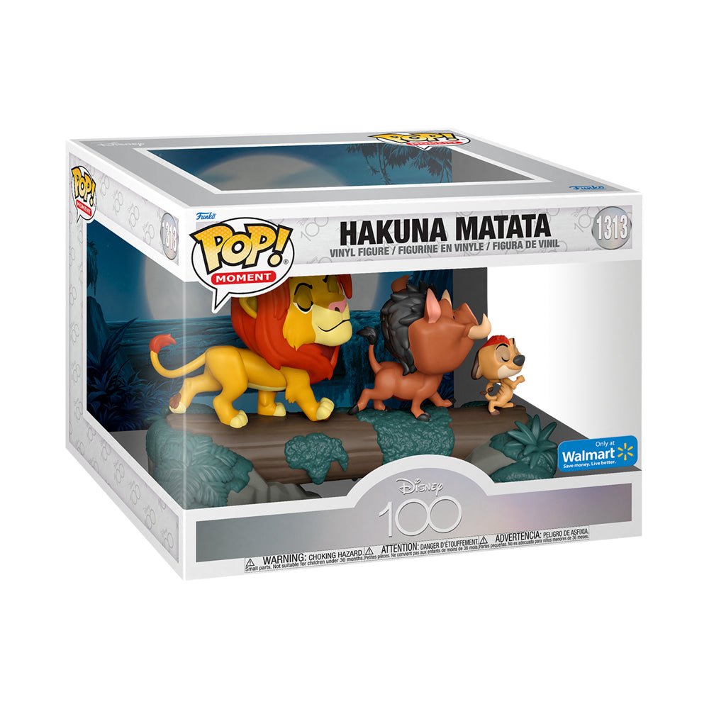 Pop! Moments: Lion King - Hakuna Matata Vinyl Figure (Walmart Exclusive) #1313 - LOW&BEHOLD