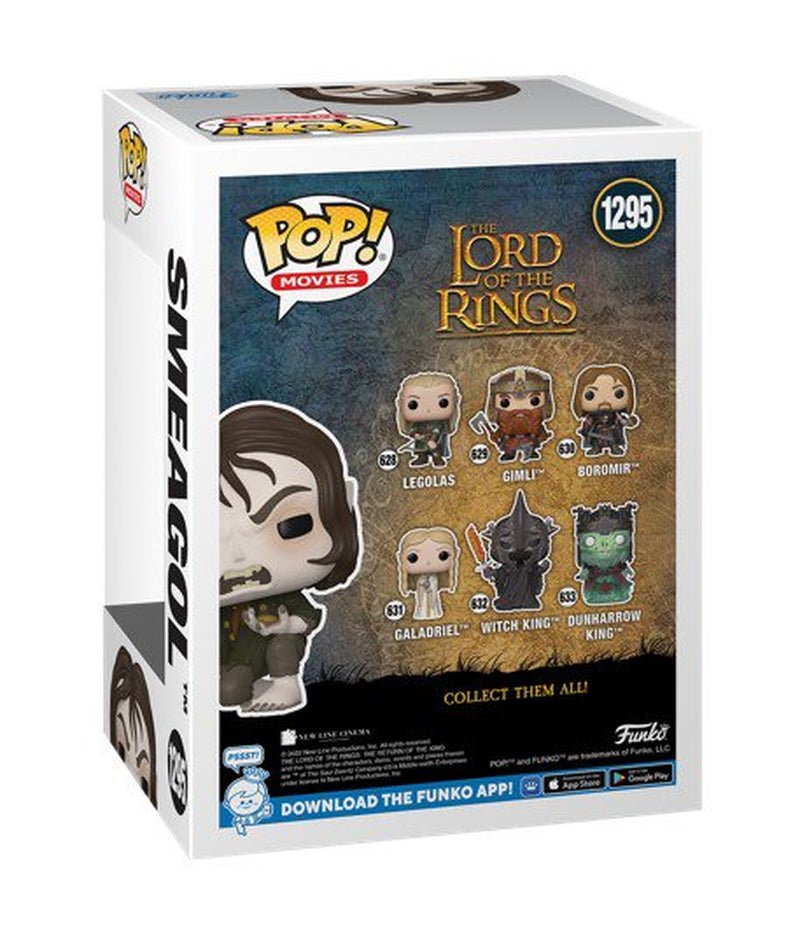 Pop! Movies: the Lord of the Rings - Smeagol Vinyl Figure (+ Pop! Protector) (Walmart Exclusive) - LOW&BEHOLD