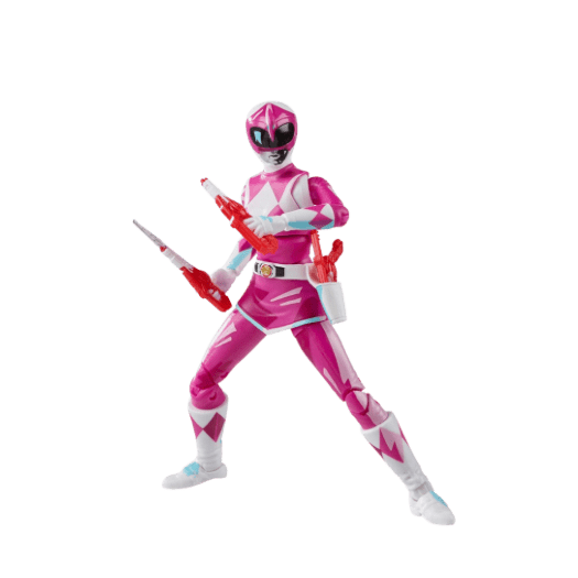 Power Rangers Lightning Collection 6" Mighty Morphin Pink Ranger Cel Shaded |Kimberly| - LOW&BEHOLD