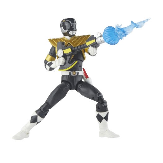 Power Rangers Lightning Collection Black Ranger Dragon Shield 6" Action Figure |Zack| - LOW&BEHOLD