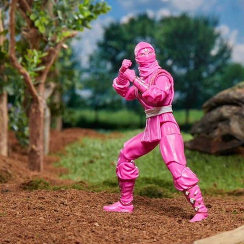 Power Rangers Lightning Collection Mighty Morphin Ninja Pink Ranger Action Figure (Target Exclusive) - LOW&BEHOLD