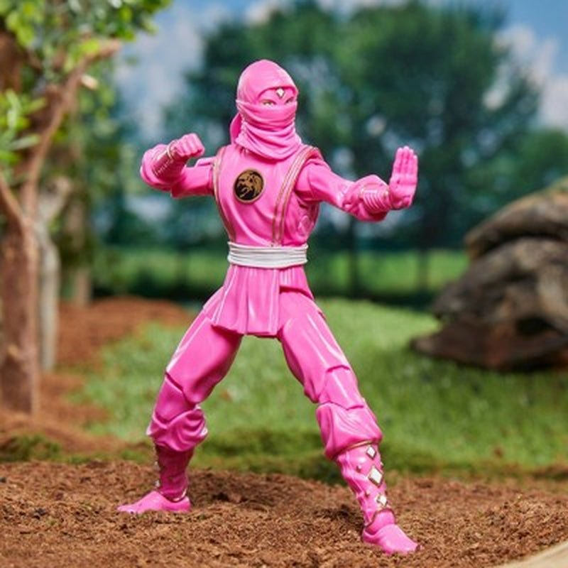 Power Rangers Lightning Collection Mighty Morphin Ninja Pink Ranger Action Figure (Target Exclusive) - LOW&BEHOLD