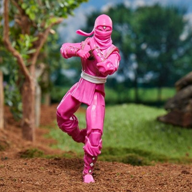 Power Rangers Lightning Collection Mighty Morphin Ninja Pink Ranger Action Figure (Target Exclusive) - LOW&BEHOLD