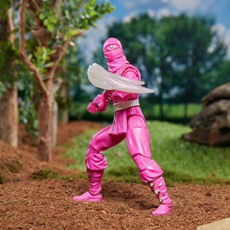 Power Rangers Lightning Collection Mighty Morphin Ninja Pink Ranger Action Figure (Target Exclusive) - LOW&BEHOLD