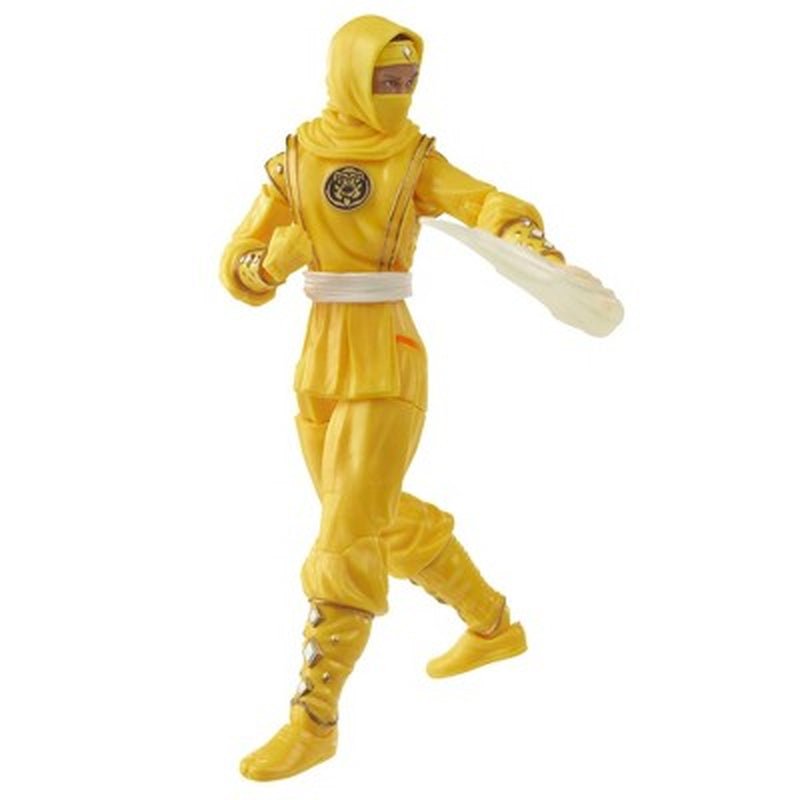 Power Rangers Lightning Collection Mighty Morphin Ninja Yellow Ranger Action Figure (Target Exclusive) - LOW&BEHOLD