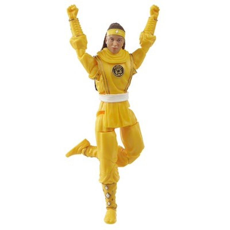 Power Rangers Lightning Collection Mighty Morphin Ninja Yellow Ranger Action Figure (Target Exclusive) - LOW&BEHOLD