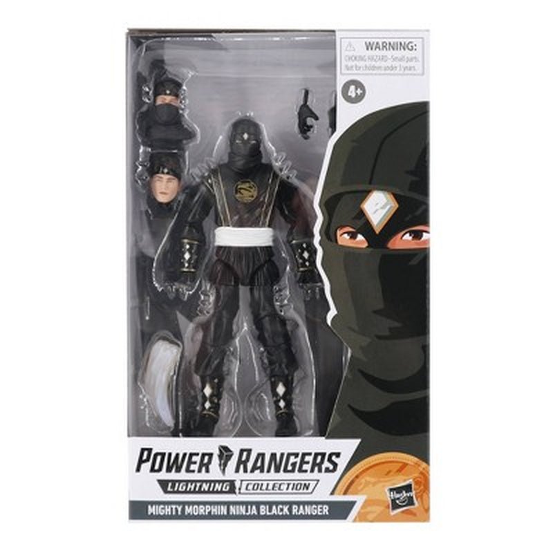 Power Rangers Lightning Collection Monsters Mighty Morphin Ninja Black Ranger (Target Exclusive) - LOW&BEHOLD