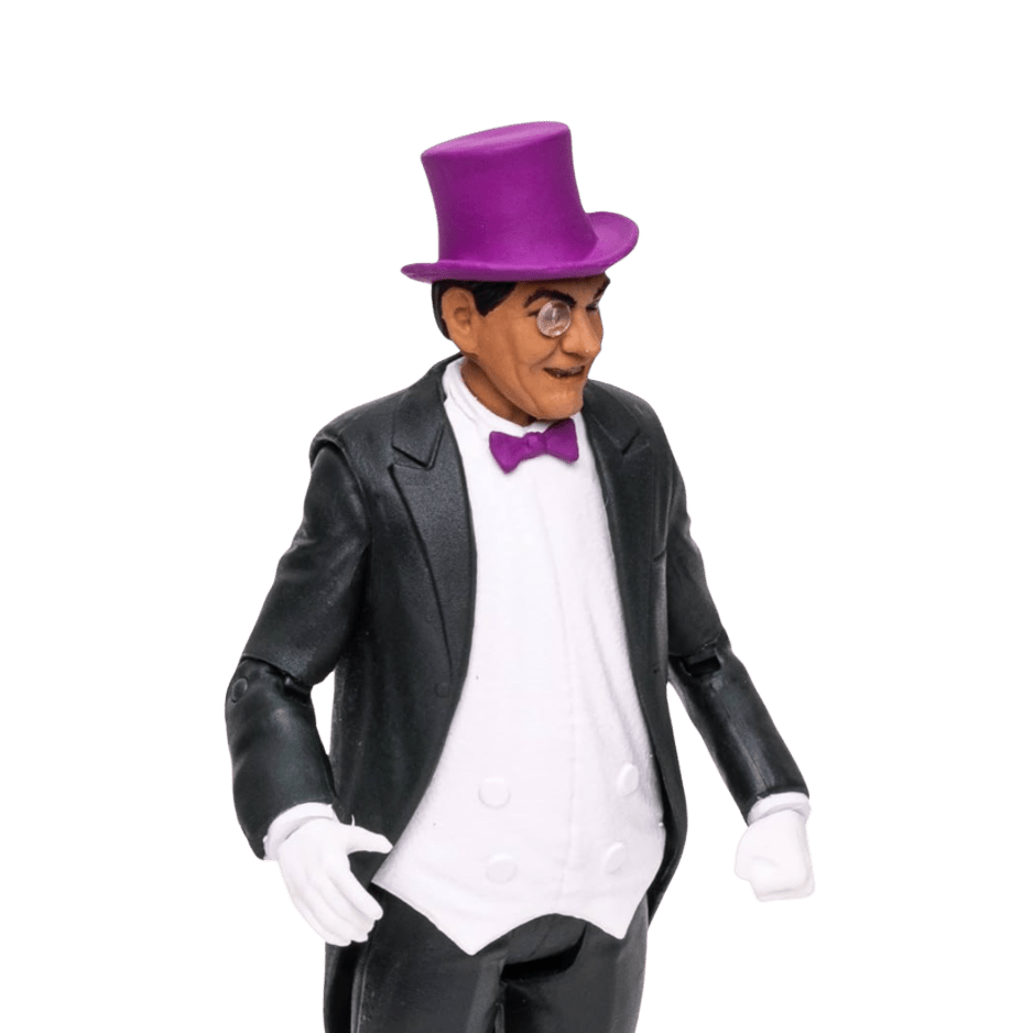 Retro Batman 66, The Penguin McFarlane Toys 6” DC Action Figure - LOW&BEHOLD