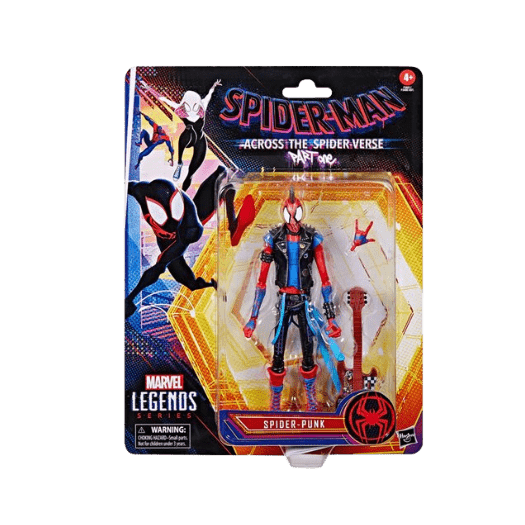 Spider-Man Across The Spider-Verse Marvel Legends Spider-Punk 6-Inch Action Figure - LOW&BEHOLD