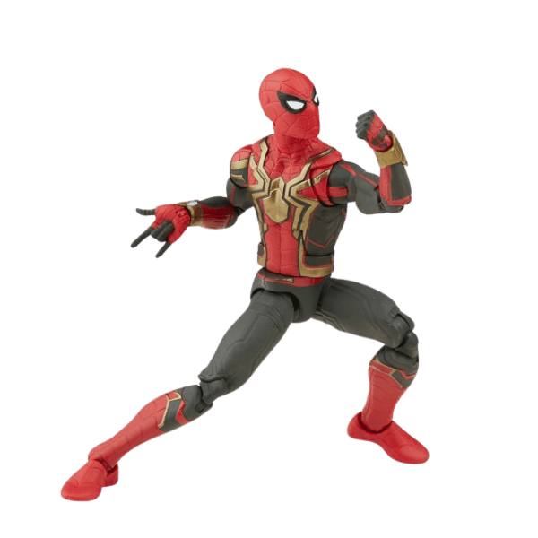 Spider-Man Marvel Legends Series Integrated Suit 6” Action Figure Toy - LOW&BEHOLD