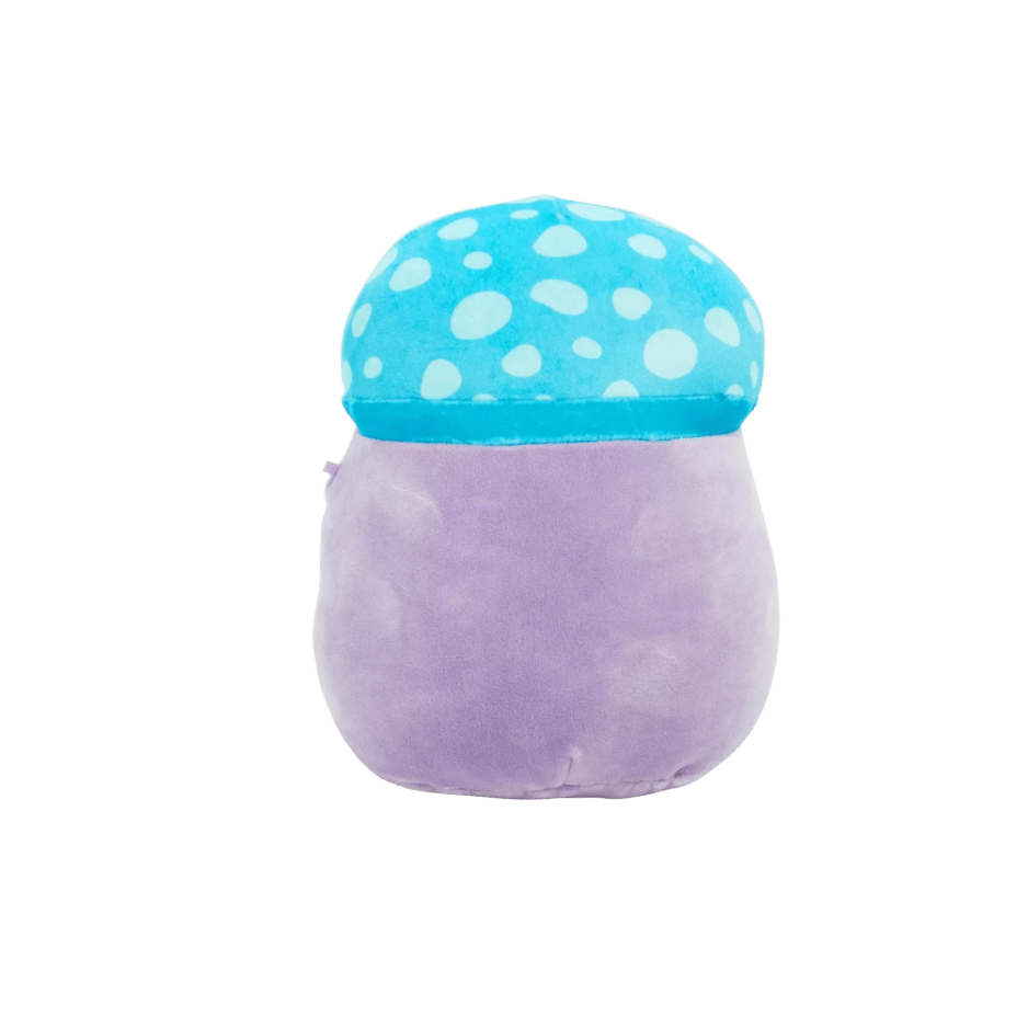 Squishmallow 8” PYLE Aqua Spotted Mushroom With Fuzzy Belly - LOW&BEHOLD