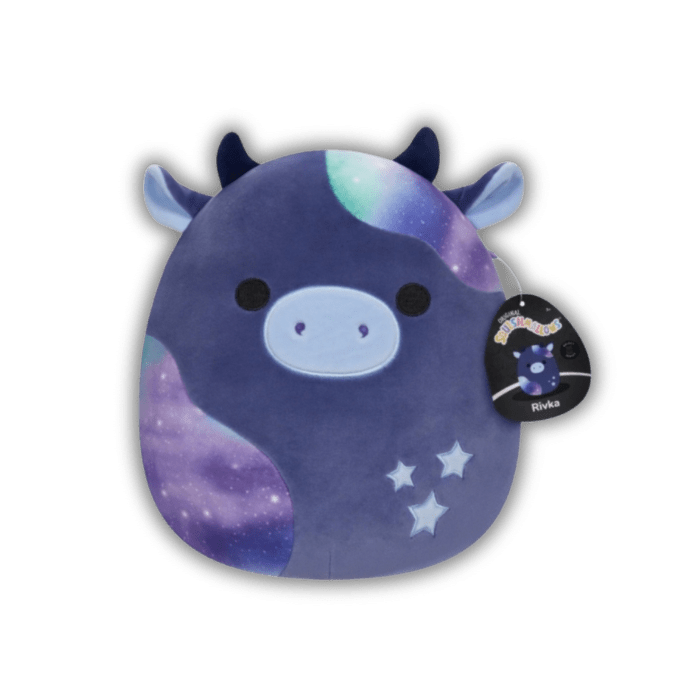 Squishmallows 12” Galaxy Cow Rivka Jazwares Official KellyToy - LOW&BEHOLD