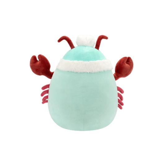 Squishmallows 12” Lorona Red Lobster With Green Snowsuit Official kellytoy - LOW&BEHOLD