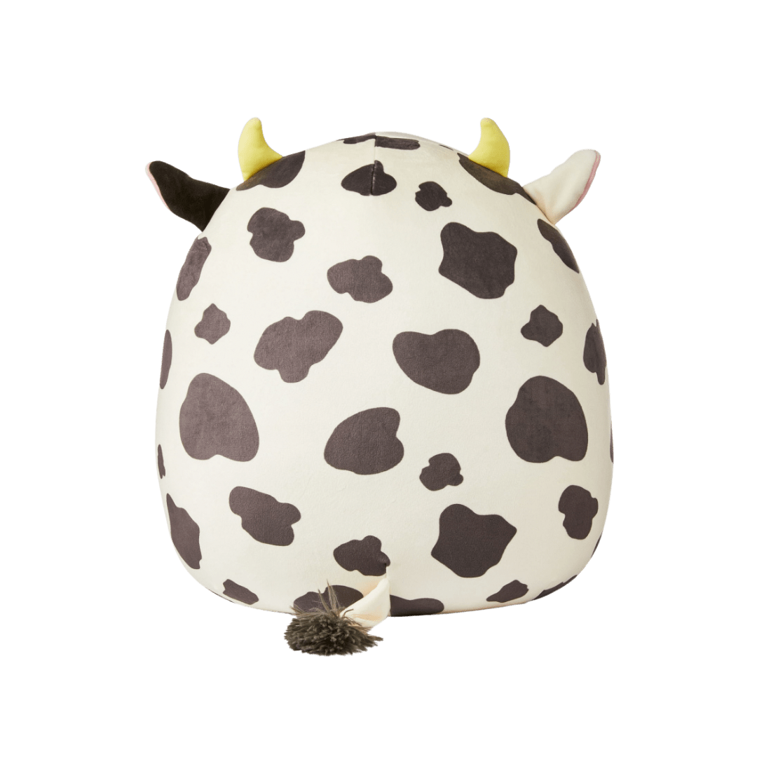 Squishmallows 16” Black and White Cow Colin - LOW&BEHOLD