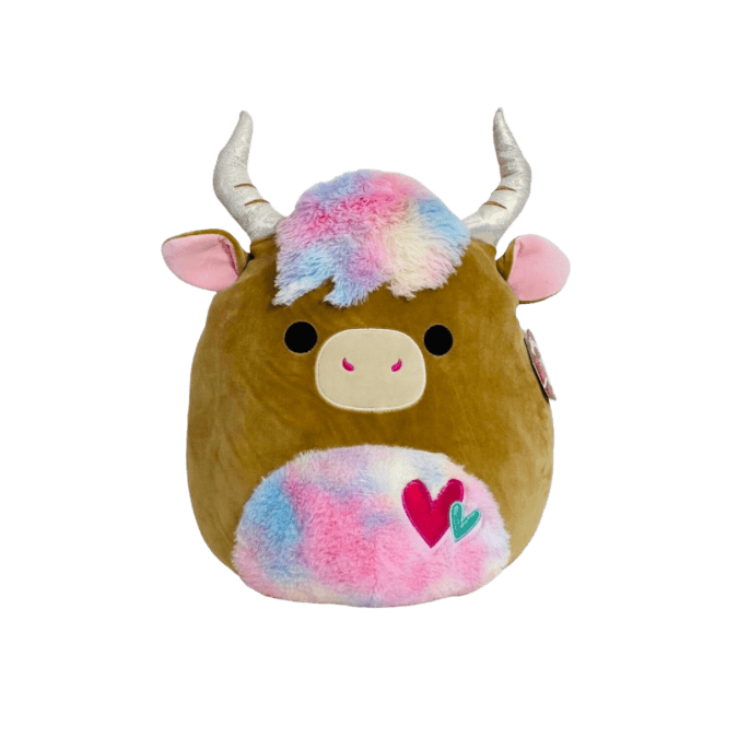 Squishmallows 16” Condela Highland Cow Official KellyToy - LOW&BEHOLD