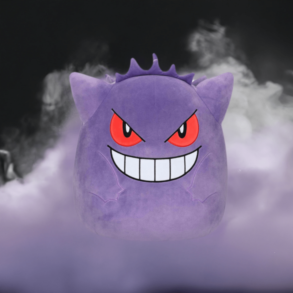 Squishmallows Pokemon 10in , 14 & 20in Gengar Jazwares - LOW&BEHOLD